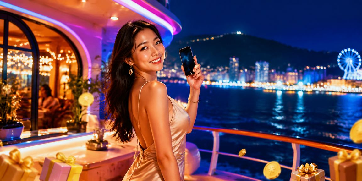 Bãi biển Vũng Tàu với biểu tượng hoàn tiền và bonus, thể hiện ưu đãi thanh toán tại m3p